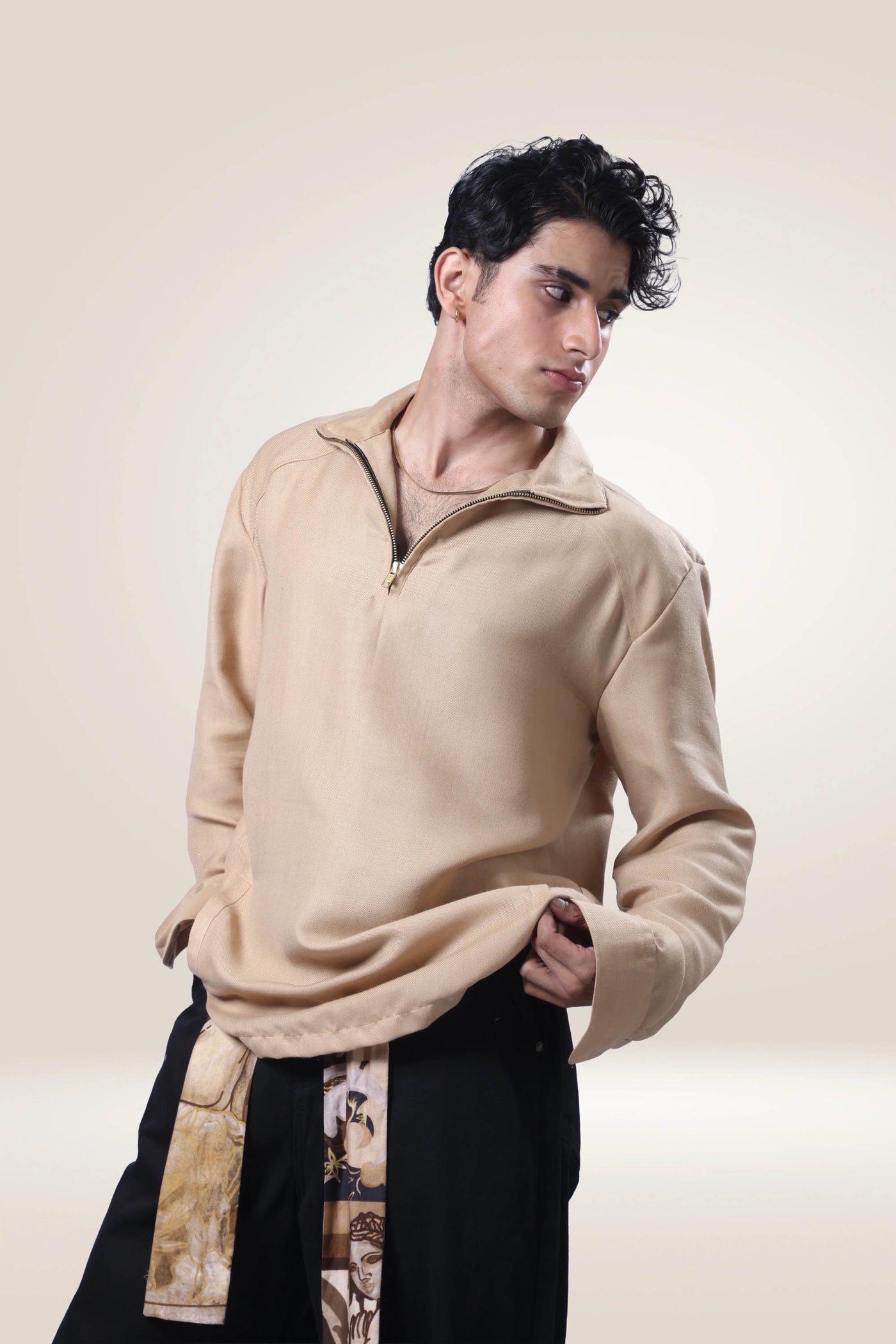 Sol Quarter-Zip Shirt for House of Skad
